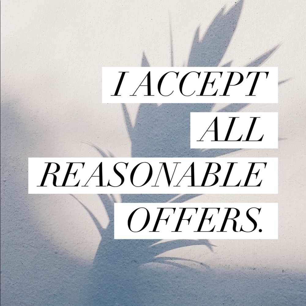 Please make reasonable offer